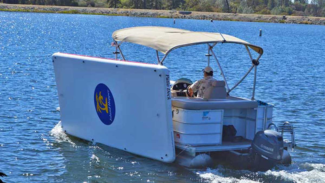 Water Platform Performance How to transport your water platform – Island Hopper