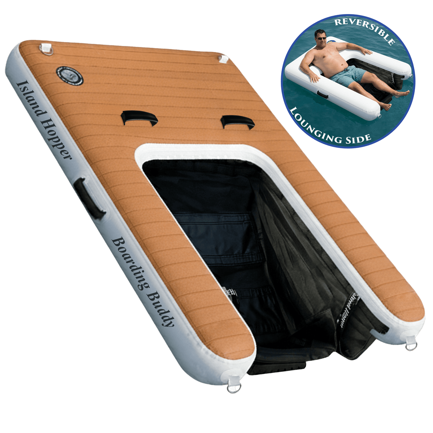 Island Boarding Buddy and Lounge Platform