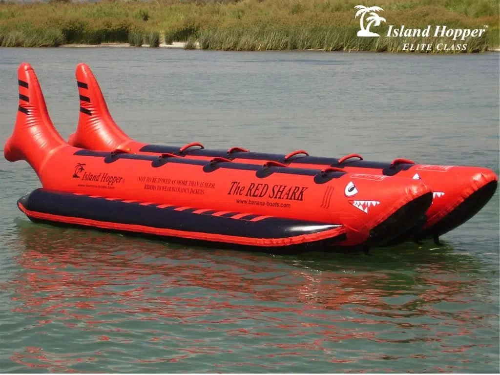 Red Shark 10 Passenger “Elite Class” Banana Boat Heavy Commercial