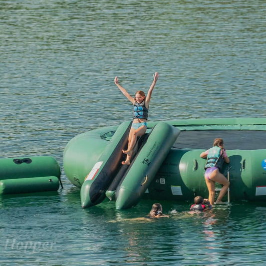 Bounce N Slide Attachment Natural Green