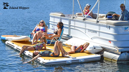 Elite Class Patio Dock 15′ Floating Platform