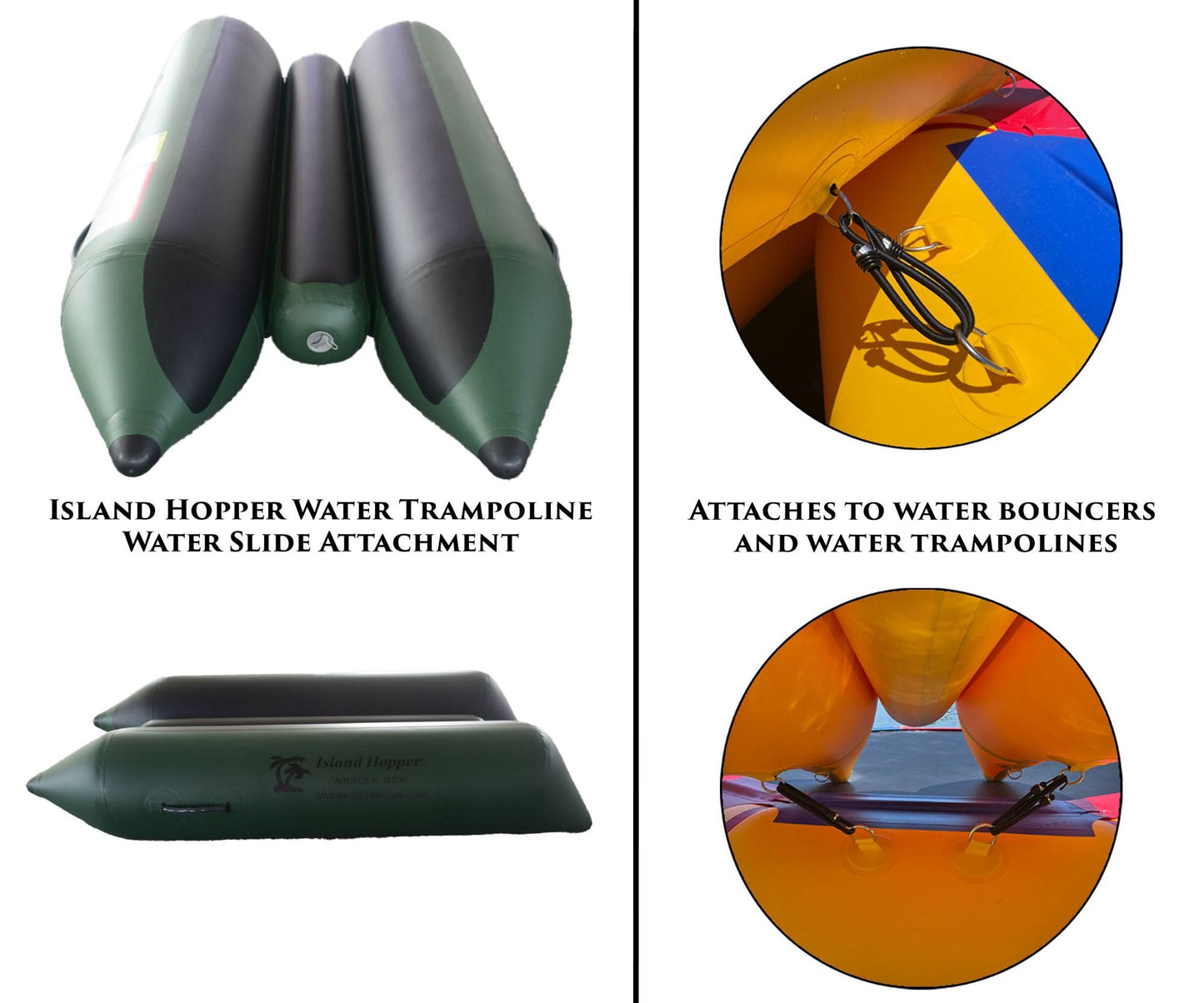 Bounce N Slide Attachment Natural Green