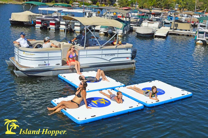 Island Buddy 8' Inflatable Water Platform & Dock