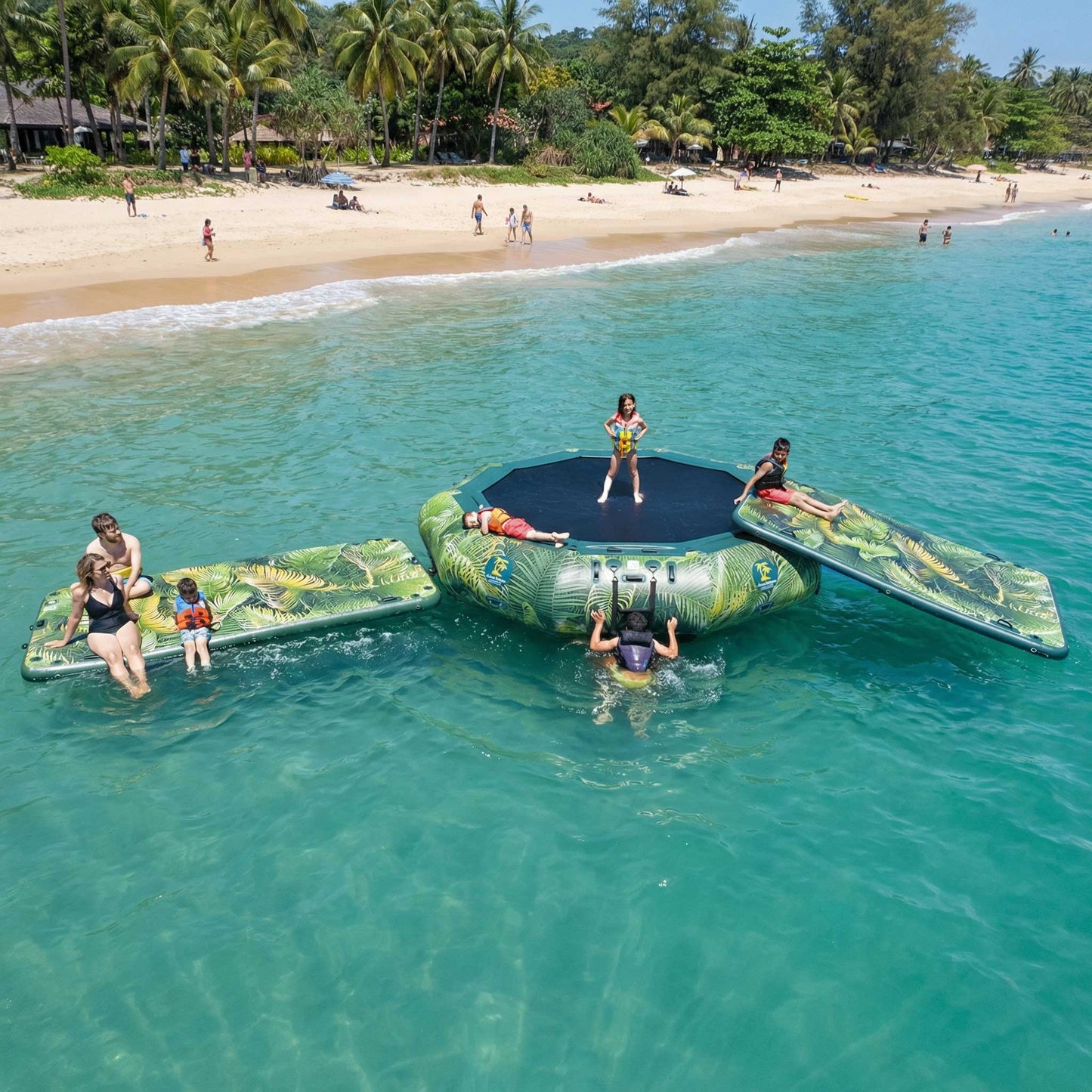 15’ Water Bouncer Lakeside Graphics Series