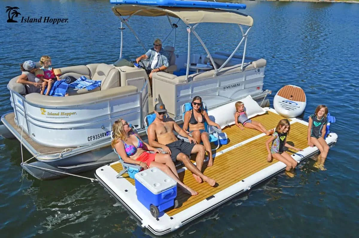 Elite Class Patio Dock 15′ Floating Platform