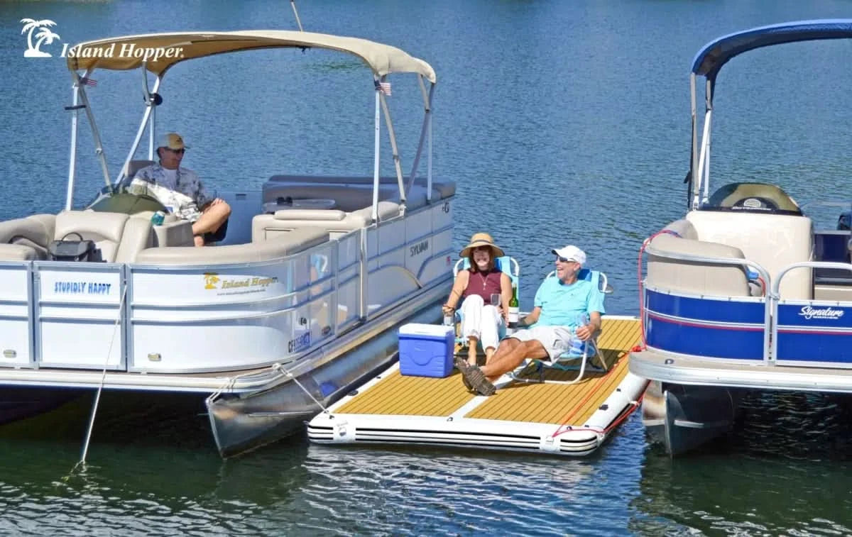 Elite Class Patio Dock 15′ Floating Platform