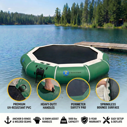 17′ Bounce N Splash Natural Green