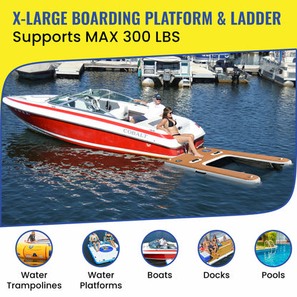 Island Boarding Buddy and Lounge Platform