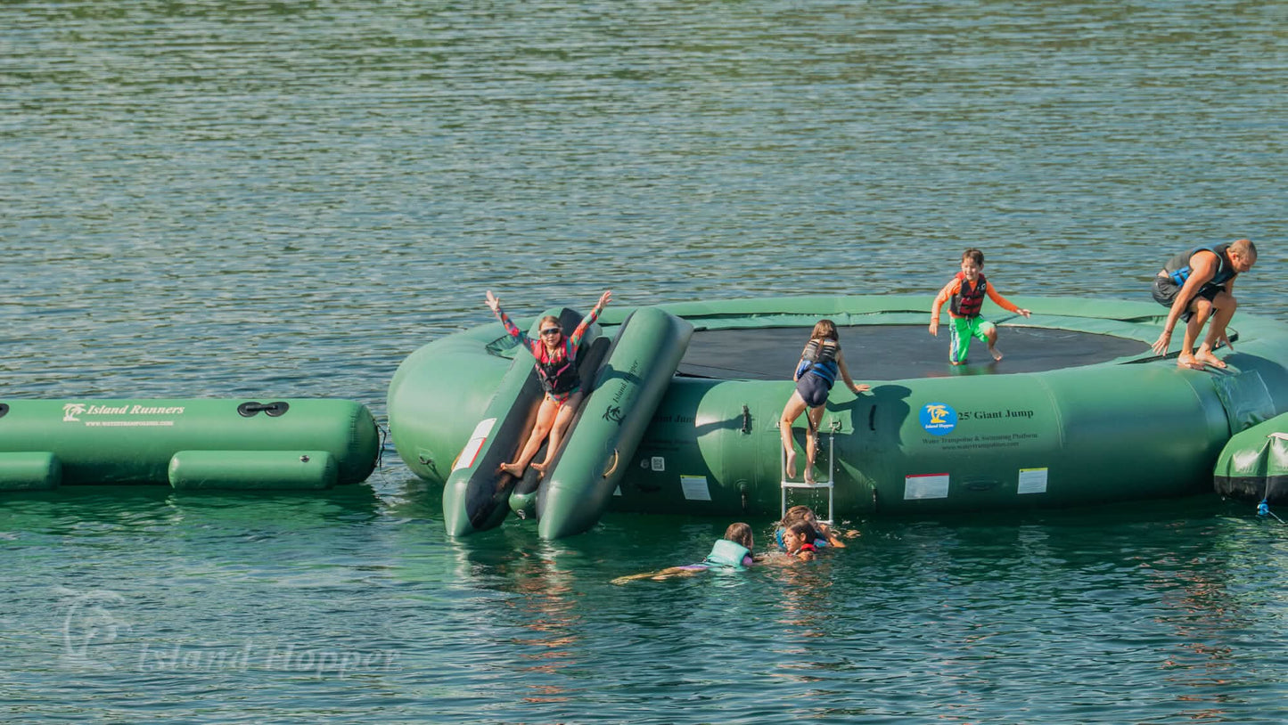 Bounce N Slide Attachment Natural Green