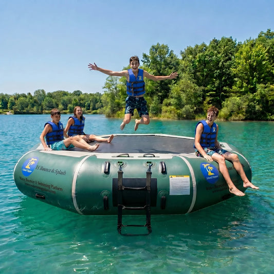 13′ Bounce N Splash Natural Green