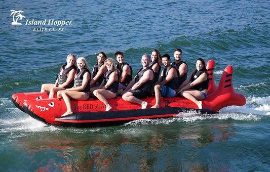 Red Shark 10 Passenger “Elite Class” Banana Boat Heavy Commercial