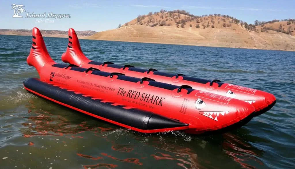 Red Shark 10 Passenger “Elite Class” Banana Boat Heavy Commercial
