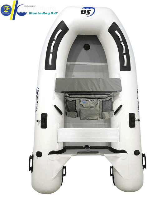 Manta Ray 8.8 aluminum floor inflatable fishing boat — Island Hopper