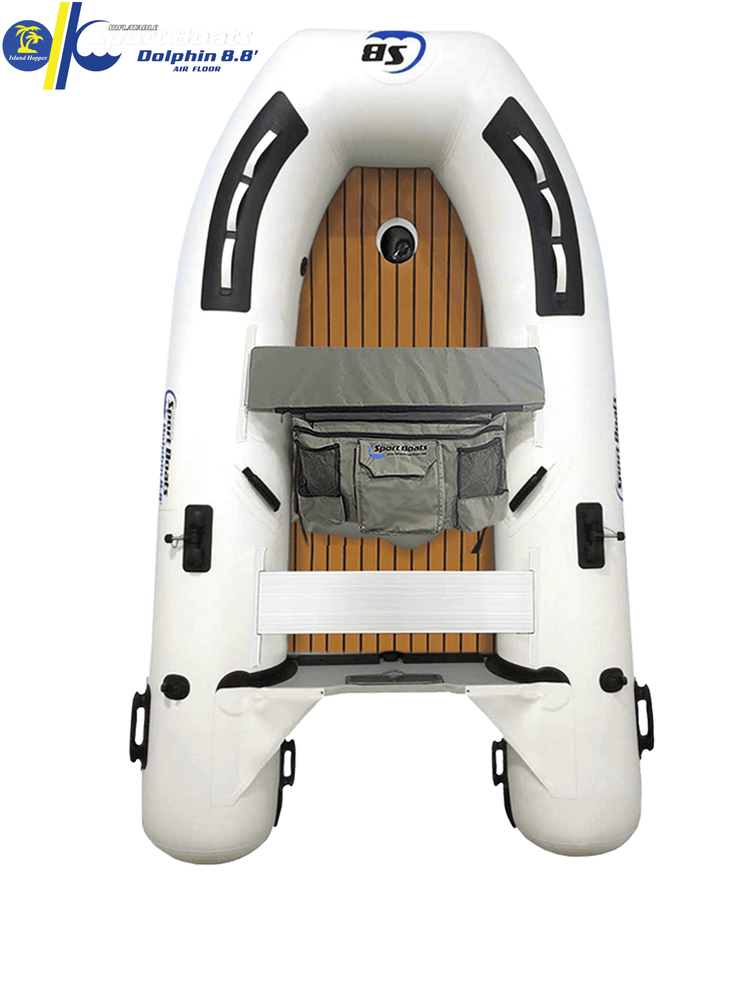 Dolphin 8.8 inflatable fishing boat — Island Hopper