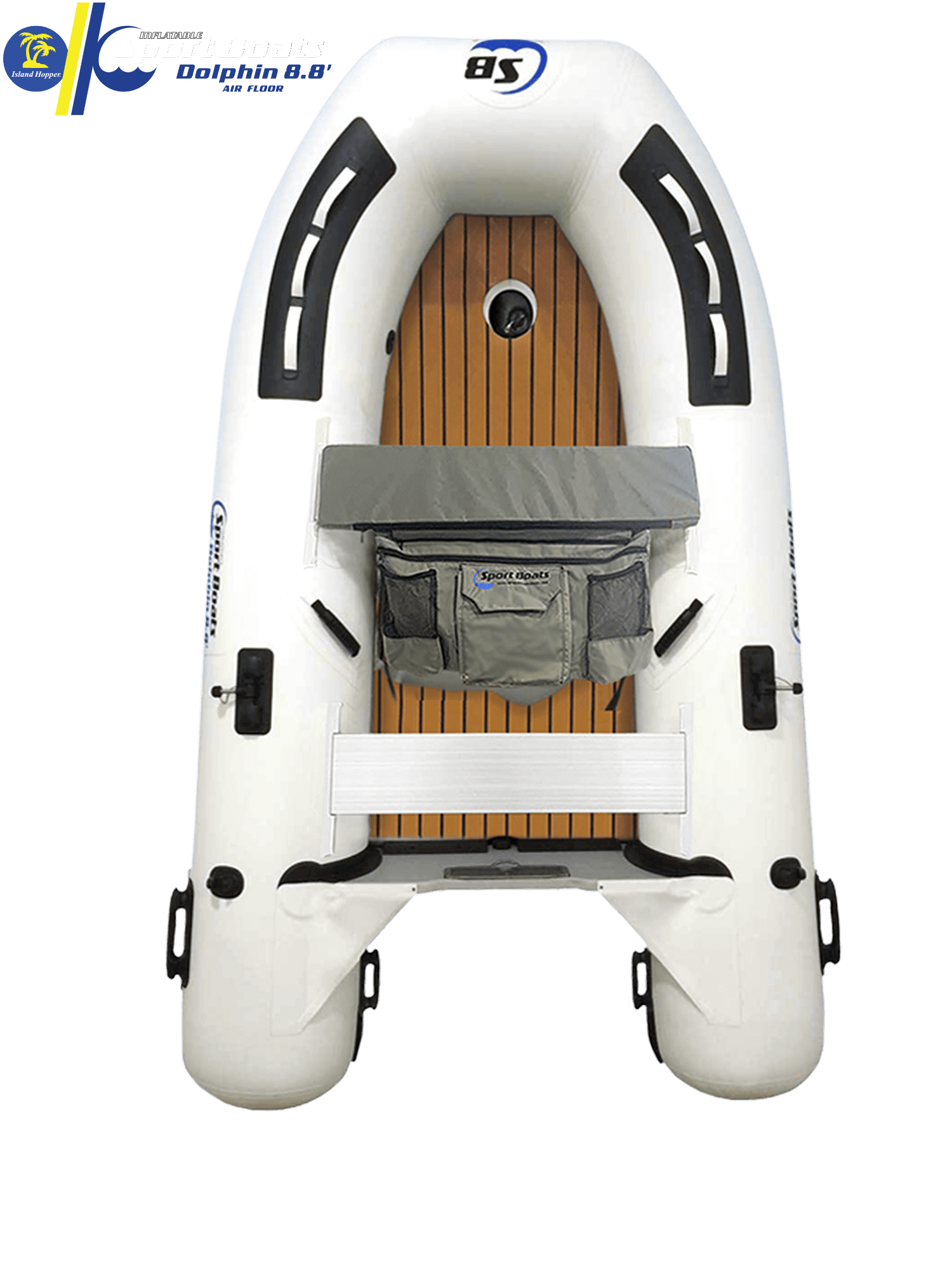 Dolphin 8.8 inflatable fishing boat — Island Hopper