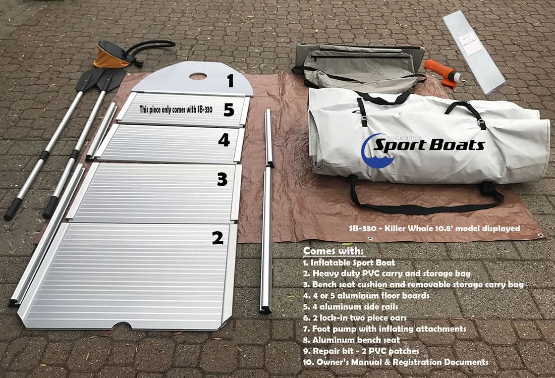 Manta Ray 8.8' Aluminum Floor