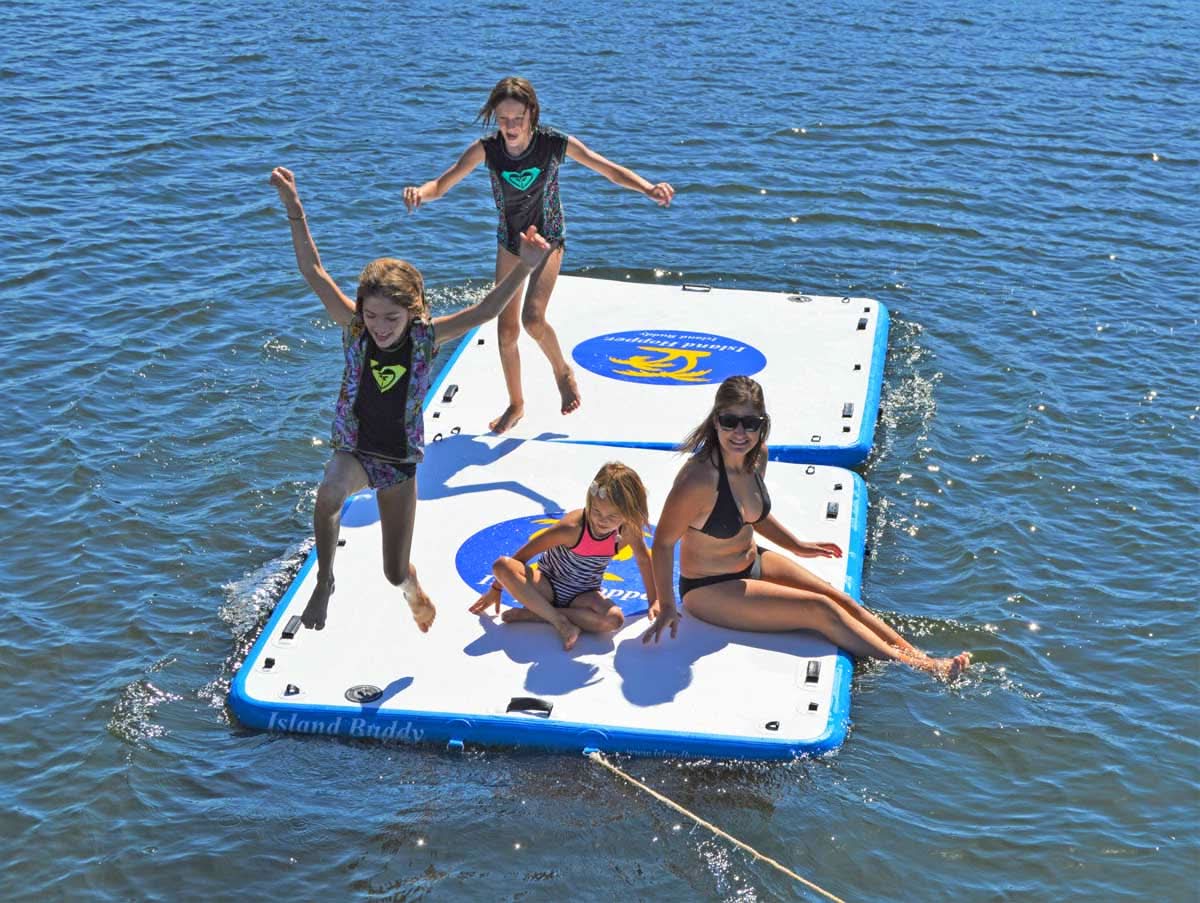 Island Buddy 8' Inflatable Water Platform & Dock