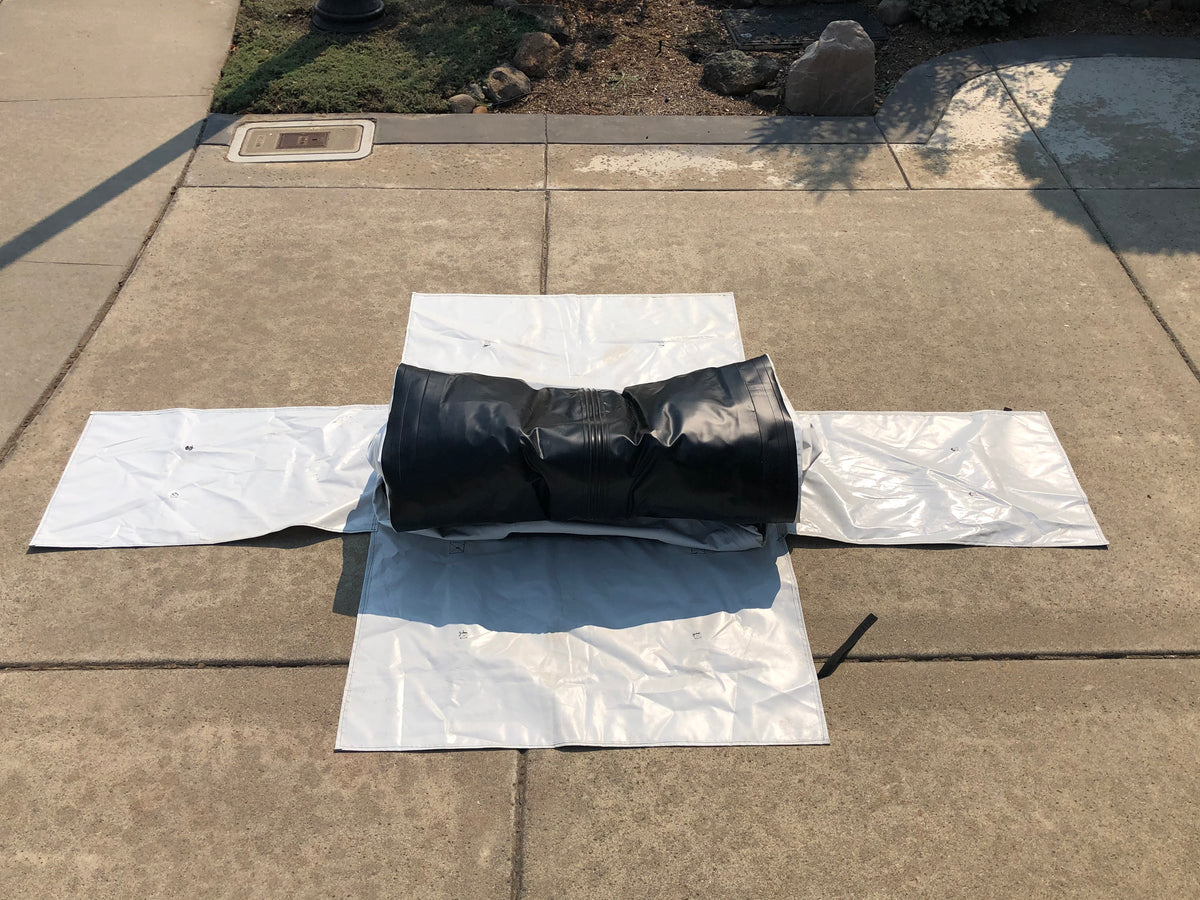 dinghy 4 flap bag for easy packaging