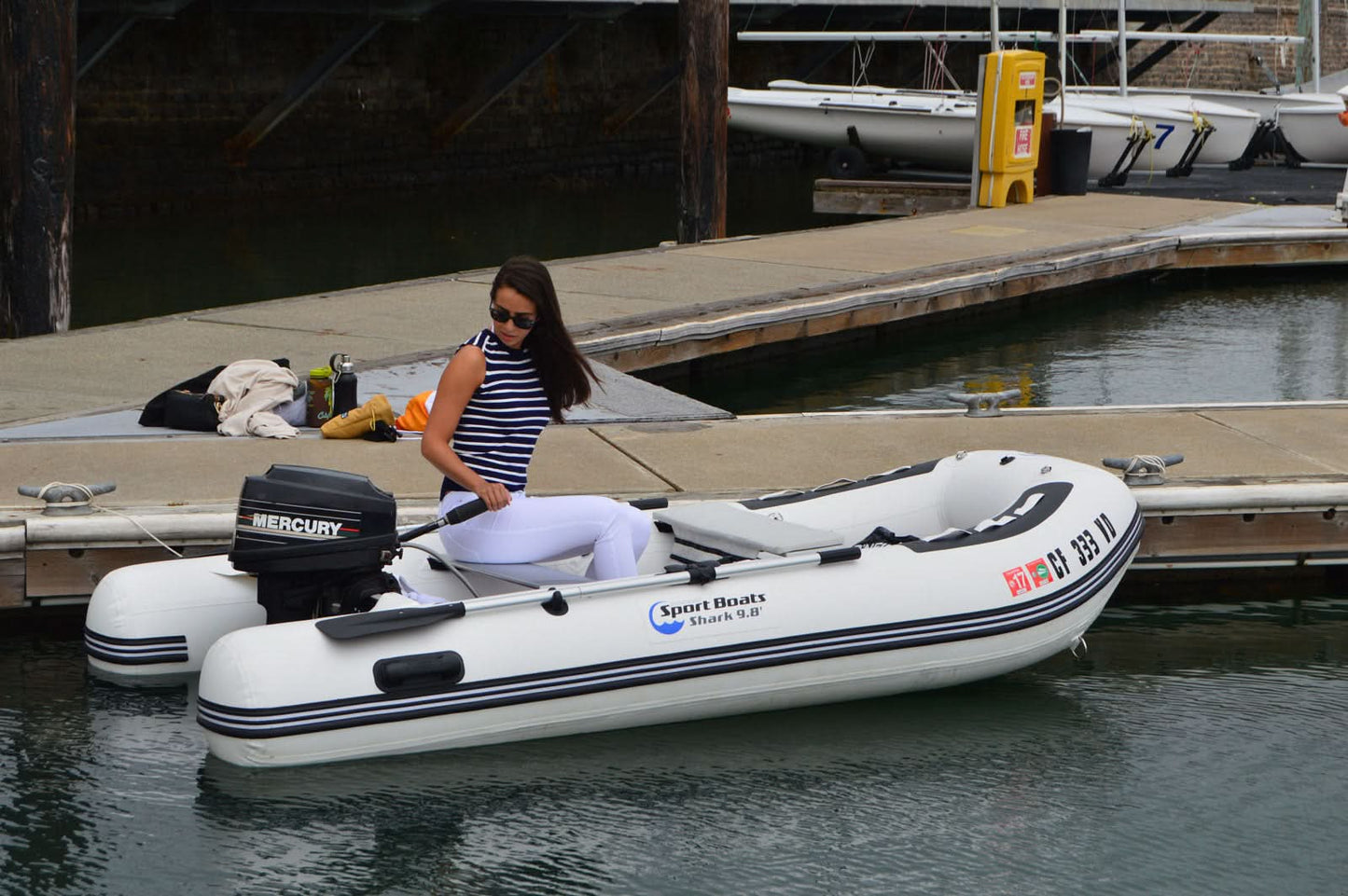 Shark 9.8′ Aluminum Floor