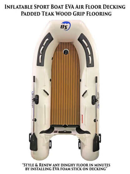 EVA Teak Wood Foam Decking – Aluminum and Air Floor Options