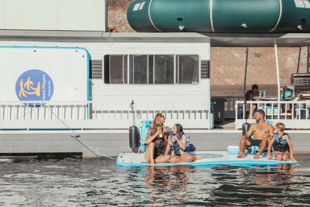 Island Buddy 12′ Inflatable Water Platform & Dock