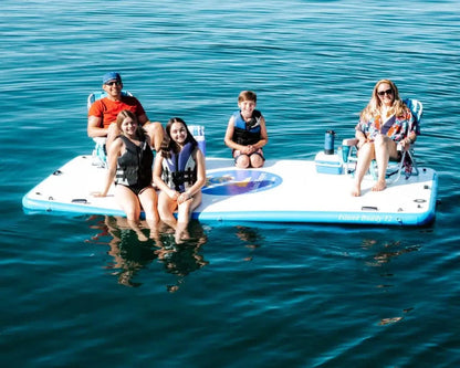 Island Buddy 12′ Inflatable Water Platform & Dock