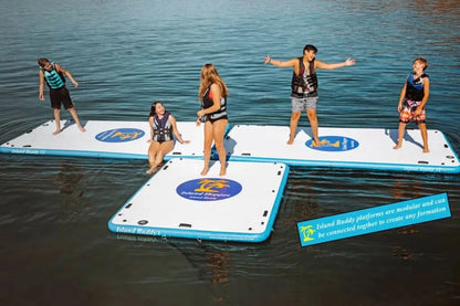 Island Buddy 12′ Inflatable Water Platform & Dock