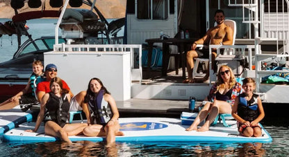 Island Buddy 12′ Inflatable Water Platform & Dock