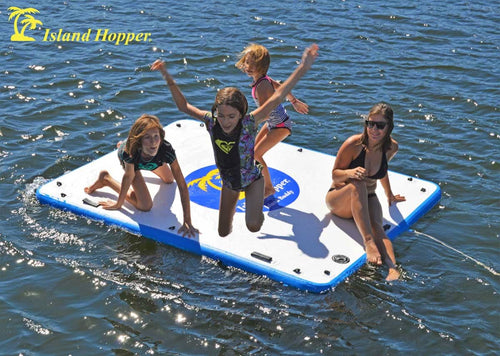 Island Buddy 8' Inflatable Water Platform & Dock