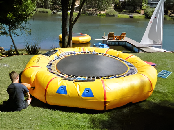 Assembling your water trampoline – Island Hopper