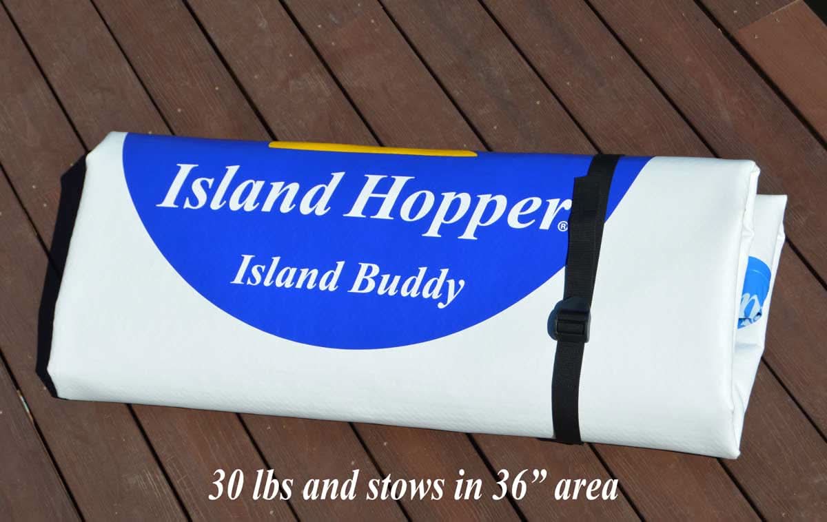 Island Buddy 8' Inflatable Water Platform & Dock