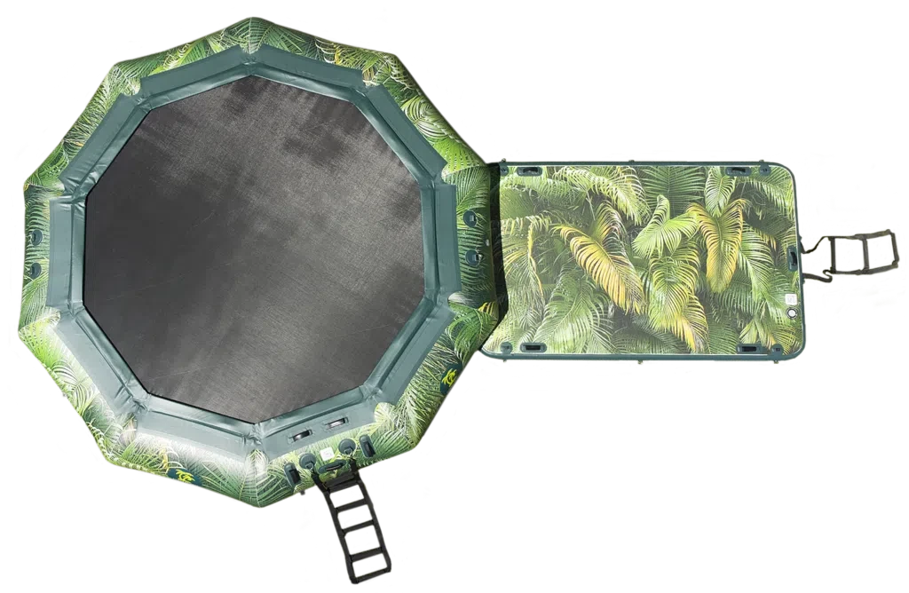 15’ Water Bouncer Lakeside Graphics Series