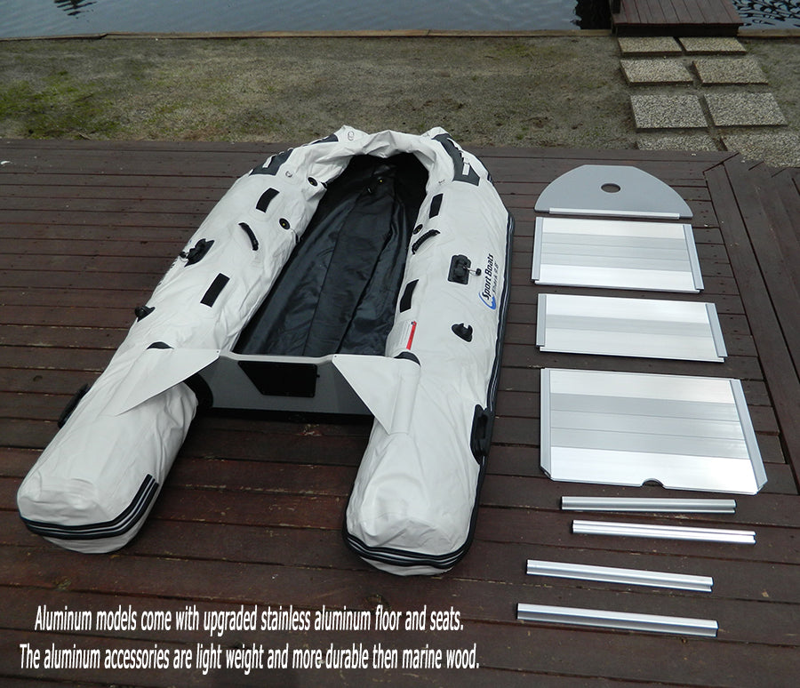 Island Hopper Shark 9.8 inflatable sport boat — product demo video