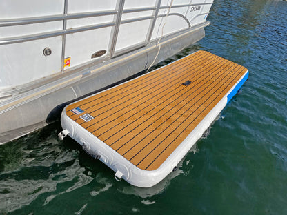Mini Mate Inflatable Boat Dock 10 x 3 ft Slim Dock Platform