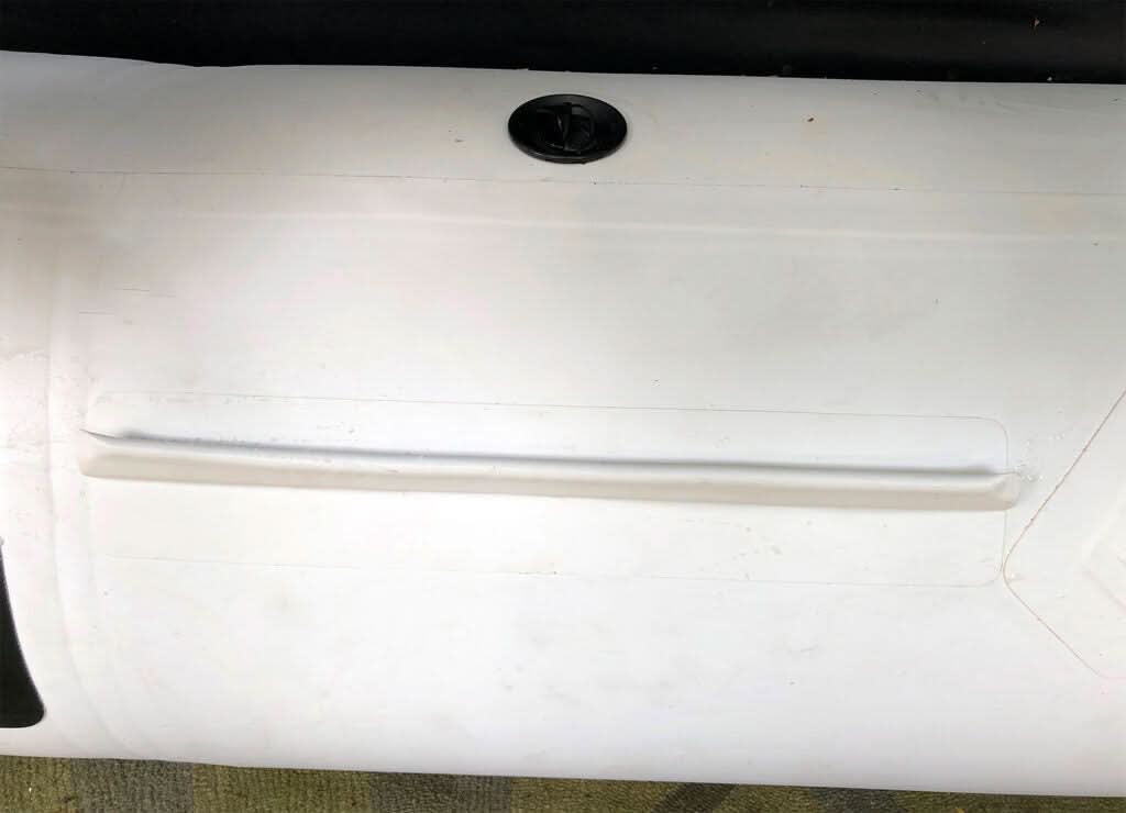 Slide on PVC Rails for Bench Seats