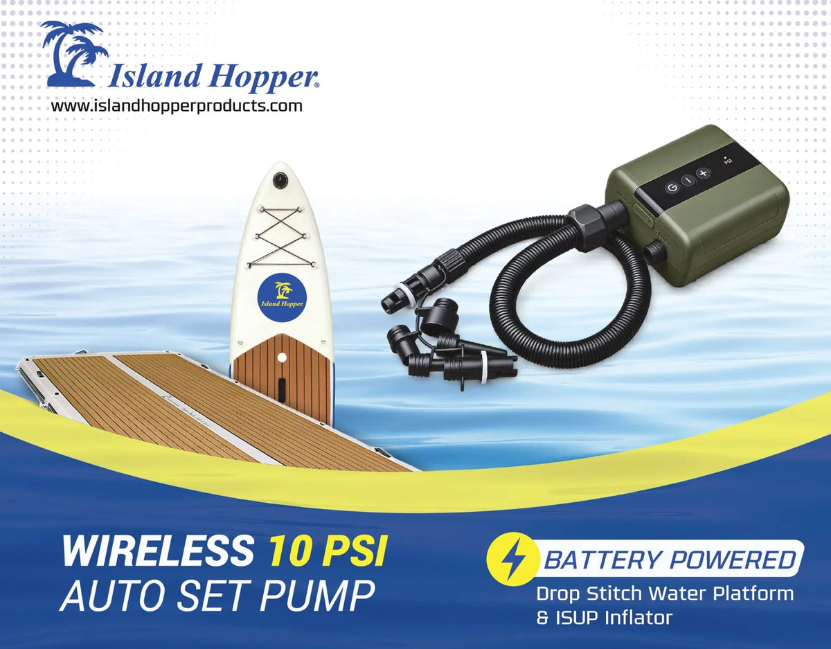 Island Hopper Wireless 10 PSI Auto Set Pump retail box